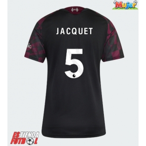 Liverpool Jeremy Jacquet #5 Tercera Equipación Mujer 2026-27 Manga Corta